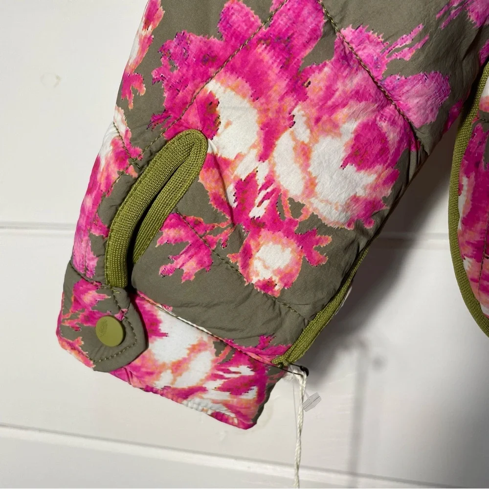 Free People Movement Printed Pippa Packable Puffer Quilted Jacket Sz XS - Picture 6 of 14